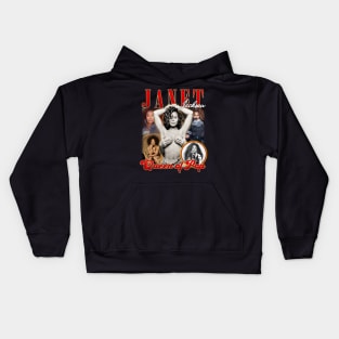 RETRO VINTAGE JANET JACKSON BOOTLEG STYLE Kids Hoodie